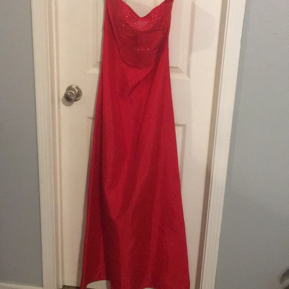 Nice red formal dress